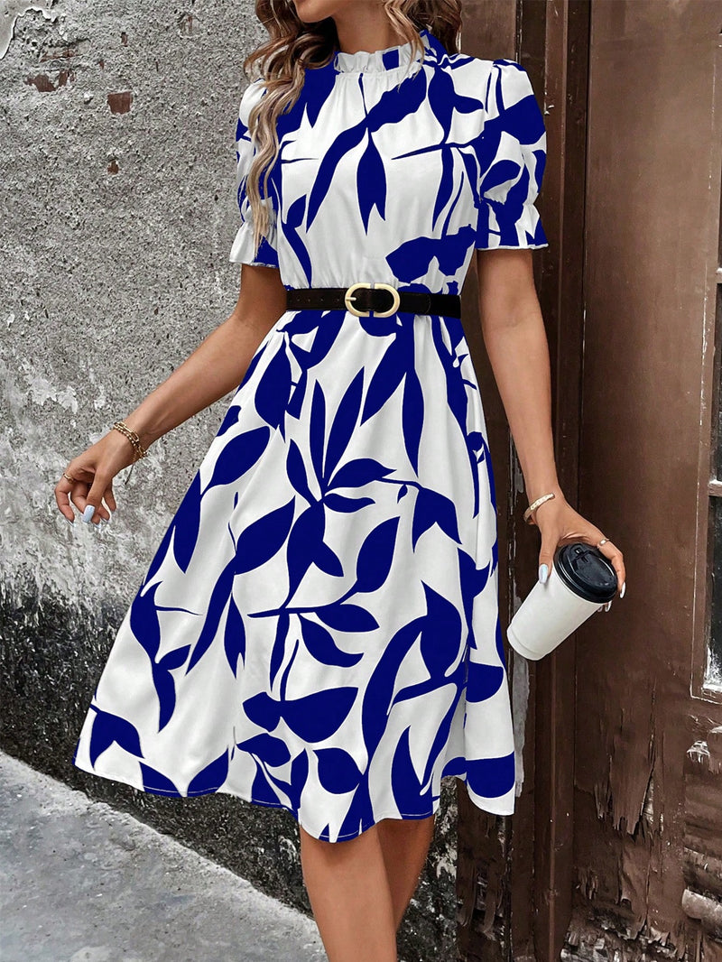 Vestido Elegância Primavera e Verão - Tiffani Moda Feminina