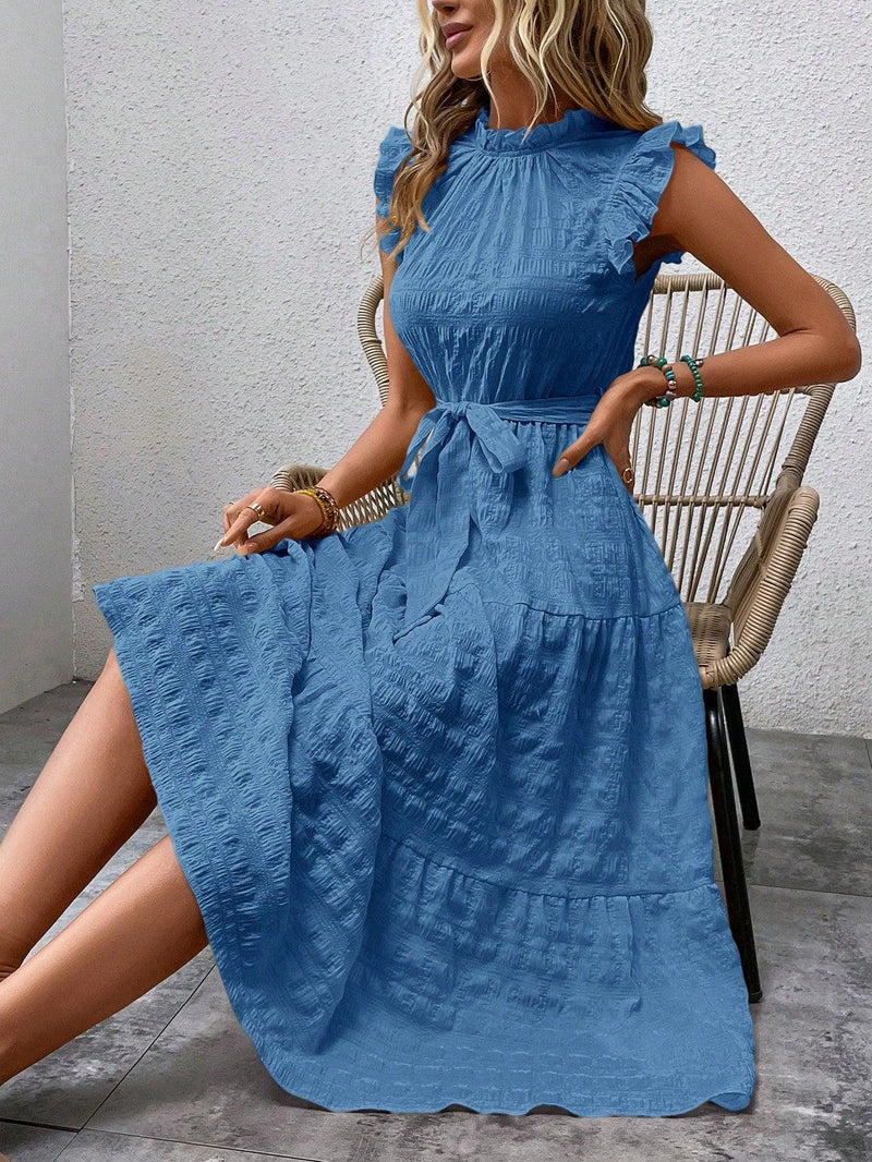 Vestido Lyan By Com Cinto - Tiffani Moda Feminina