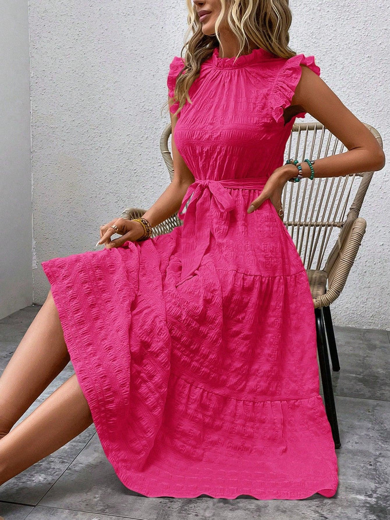Vestido Lyan By Com Cinto - Tiffani Moda Feminina