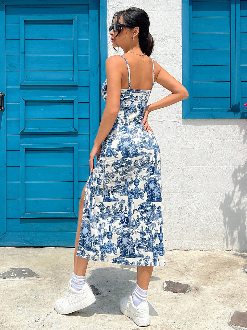 Vestido Catarina Com Estampa Floral