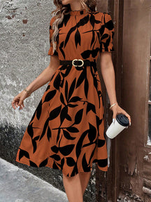 Vestido Elegância Primavera e Verão - Tiffani Moda Feminina