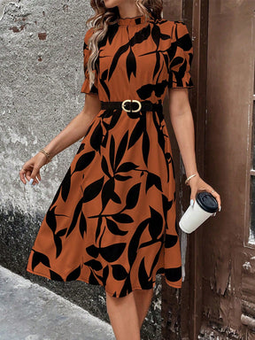 Vestido Elegância Primavera e Verão - Tiffani Moda Feminina