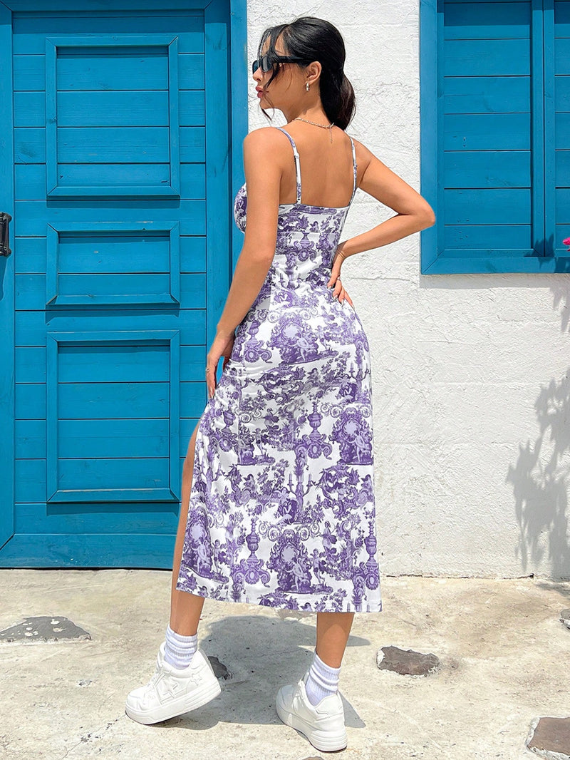 Vestido Catarina Com Estampa Floral