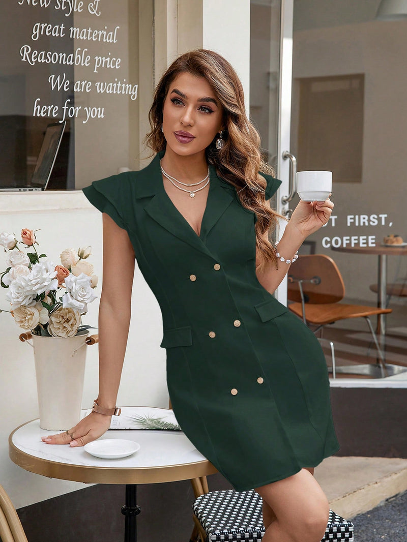Vestido Alfaiataria Lara Elegância