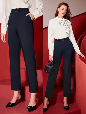 Calça Julya PREMIUM com cinto de fivela
