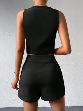 Conjunto Melinna Colete & Shorts
