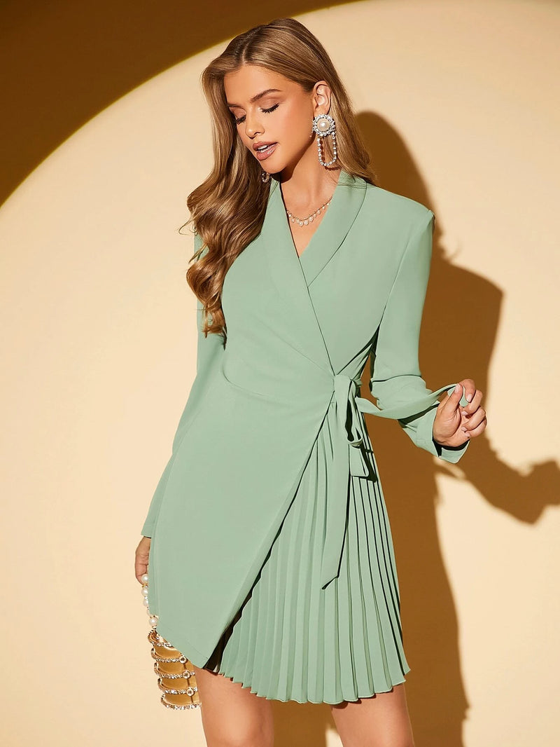 Vestido Blazer Elegancy - Tiffani Moda Feminina