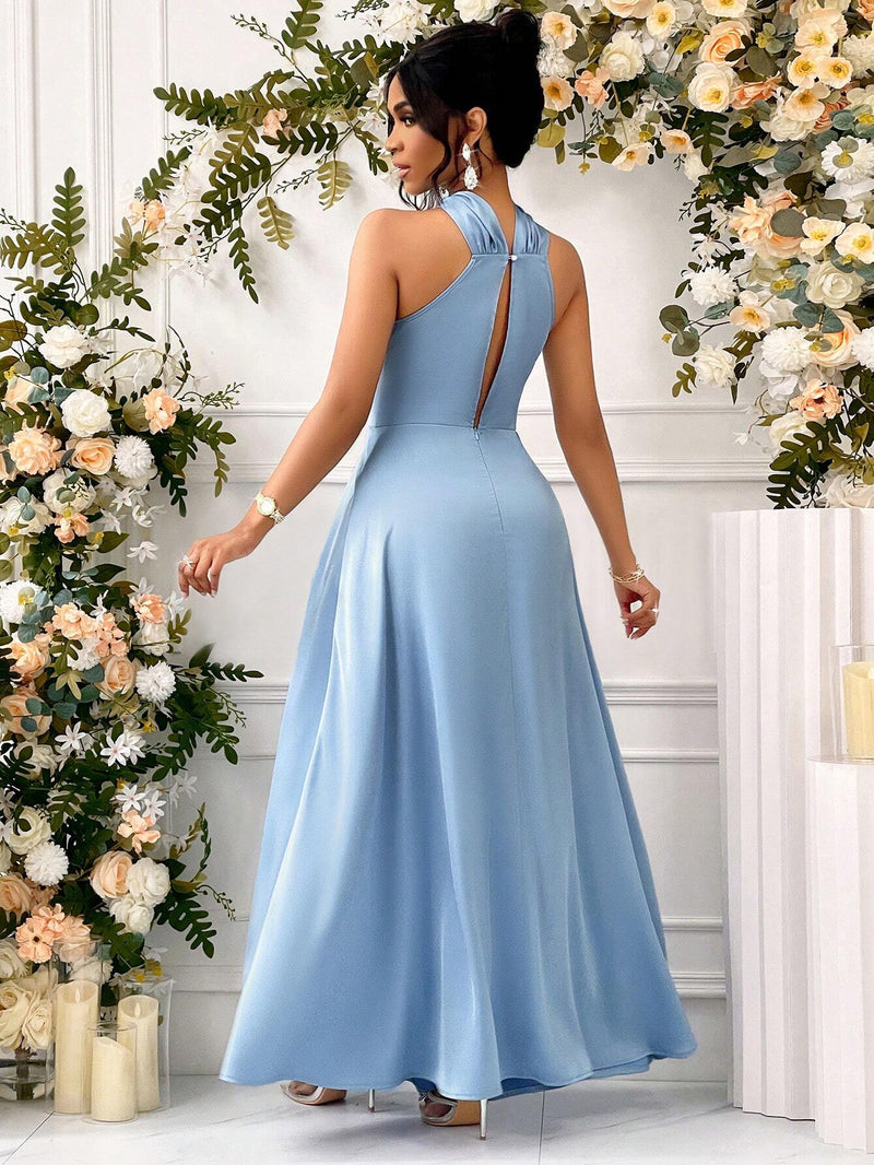 Vestido Belle Blue - Tiffani Moda Feminina