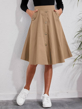 Saia Sofisticação Mid - Tiffani Moda Feminina
