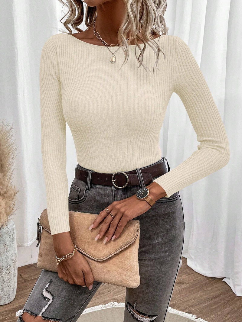 Suéter Delicadeza Clasic Canelado - Tiffani Moda Feminina
