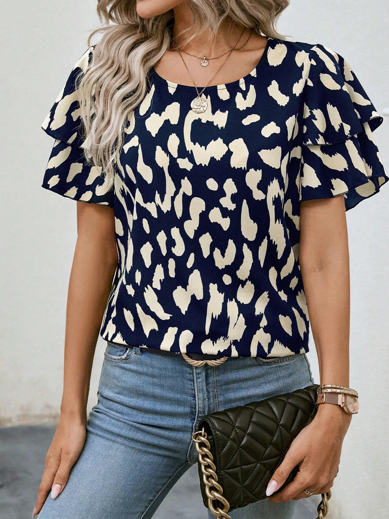 Blusa Fani Com Manga De Borboleta - Tiffani Moda Feminina