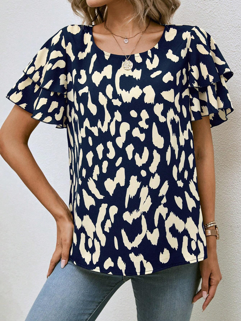 Blusa Fani Com Manga De Borboleta - Tiffani Moda Feminina