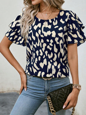 Blusa Fani Com Manga De Borboleta - Tiffani Moda Feminina