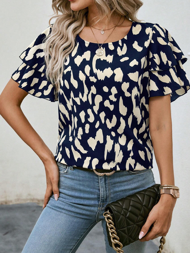 Blusa Fani Com Manga De Borboleta - Tiffani Moda Feminina