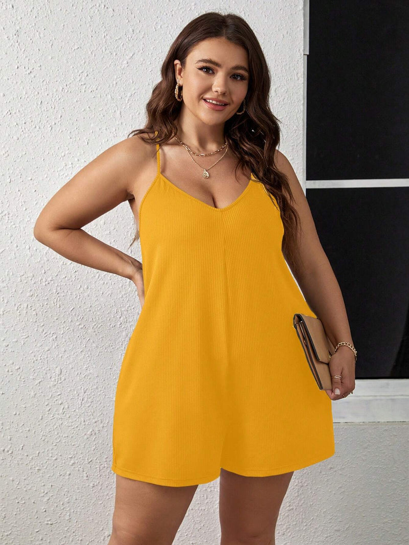 Jardineira Alegria Plus-Size - Tiffani Moda Feminina