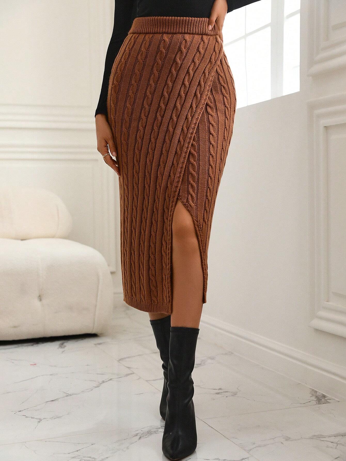 Saia de Malha Clasi Monaa - Tiffani Moda Feminina