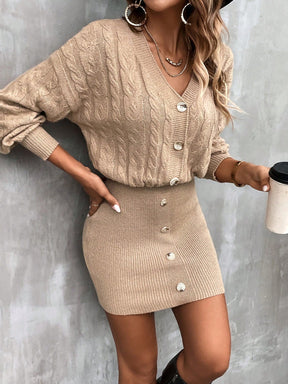 Vestido De Tricô Lany
