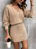 Vestido De Tricô Lany