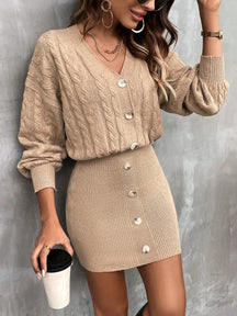 Vestido De Tricô Lany