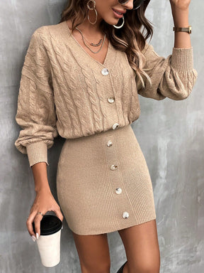 Vestido De Tricô Lany