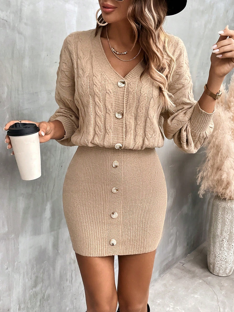 Vestido De Tricô Lany