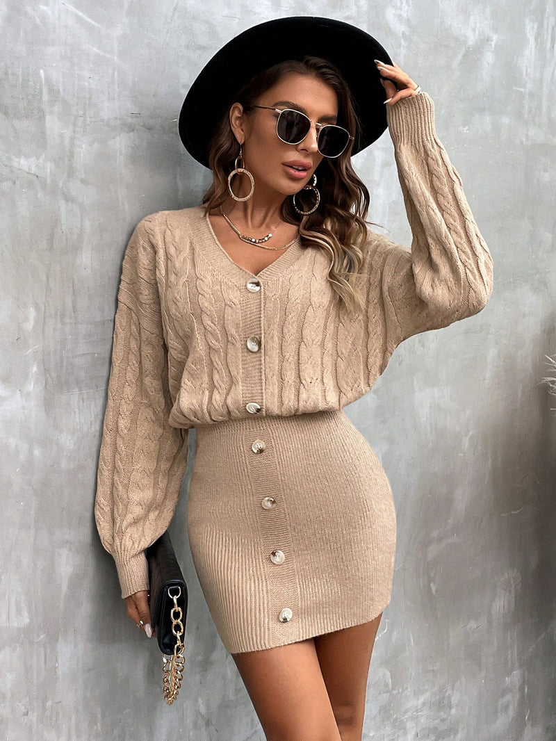 Vestido De Tricô Lany