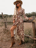 Vestido Clasic Com Cinto Manga Longa