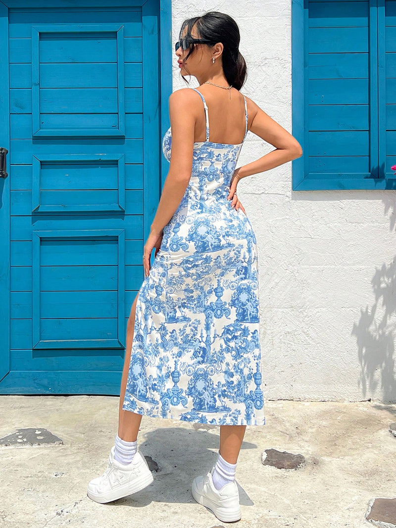 Vestido Catarina Com Estampa Floral