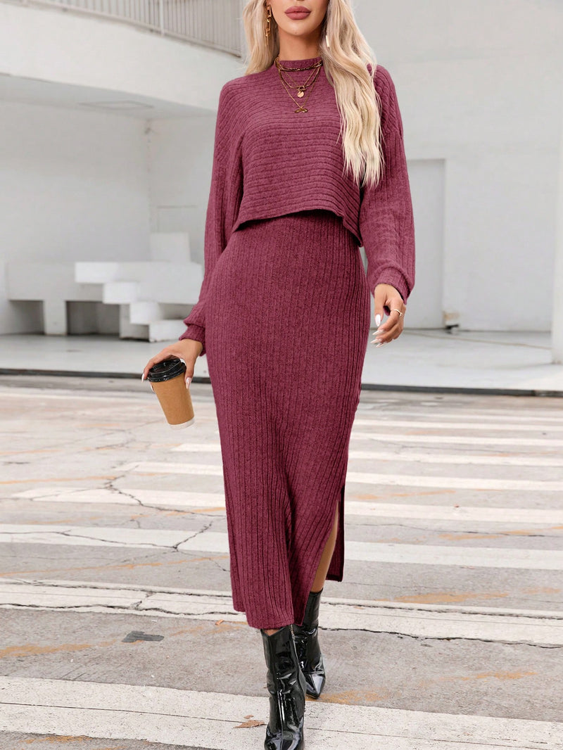 Vestido E Blusa Glamour