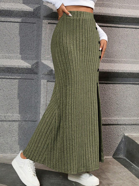 Saia Julieny Cintura Alta - Tiffani Moda Feminina