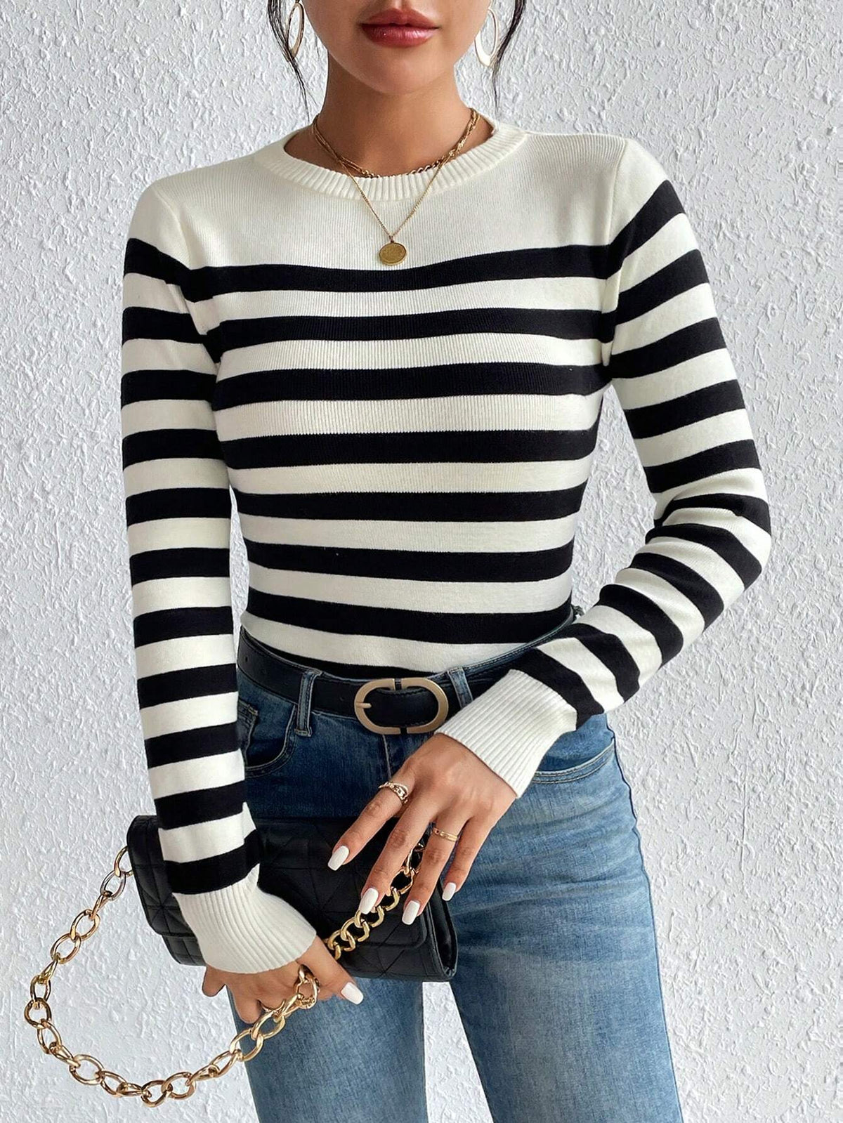 Suéter Mona Canelado - Tiffani Moda Feminina