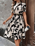 Vestido Elegância Primavera e Verão - Tiffani Moda Feminina