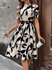 Vestido Elegância Primavera e Verão - Tiffani Moda Feminina