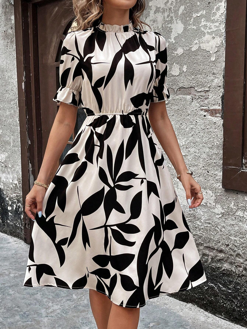 Vestido Elegância Primavera e Verão - Tiffani Moda Feminina