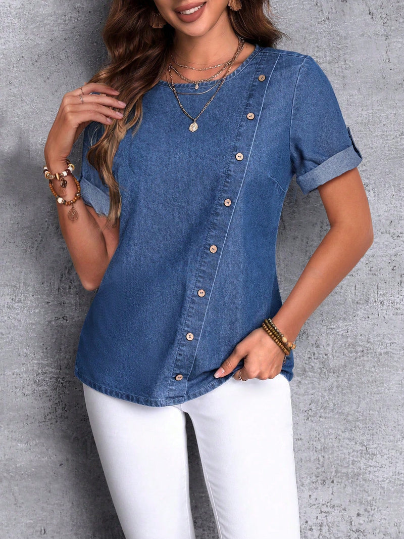 Blusa Jeans Jannine