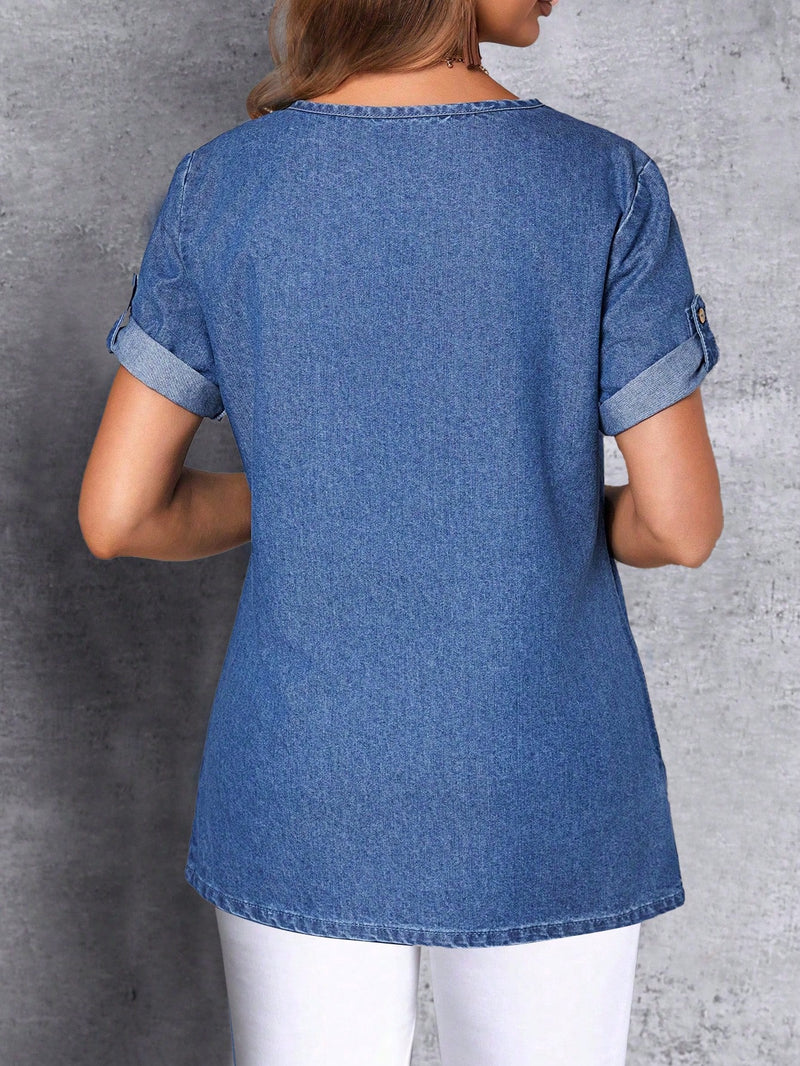 Blusa Jeans Jannine