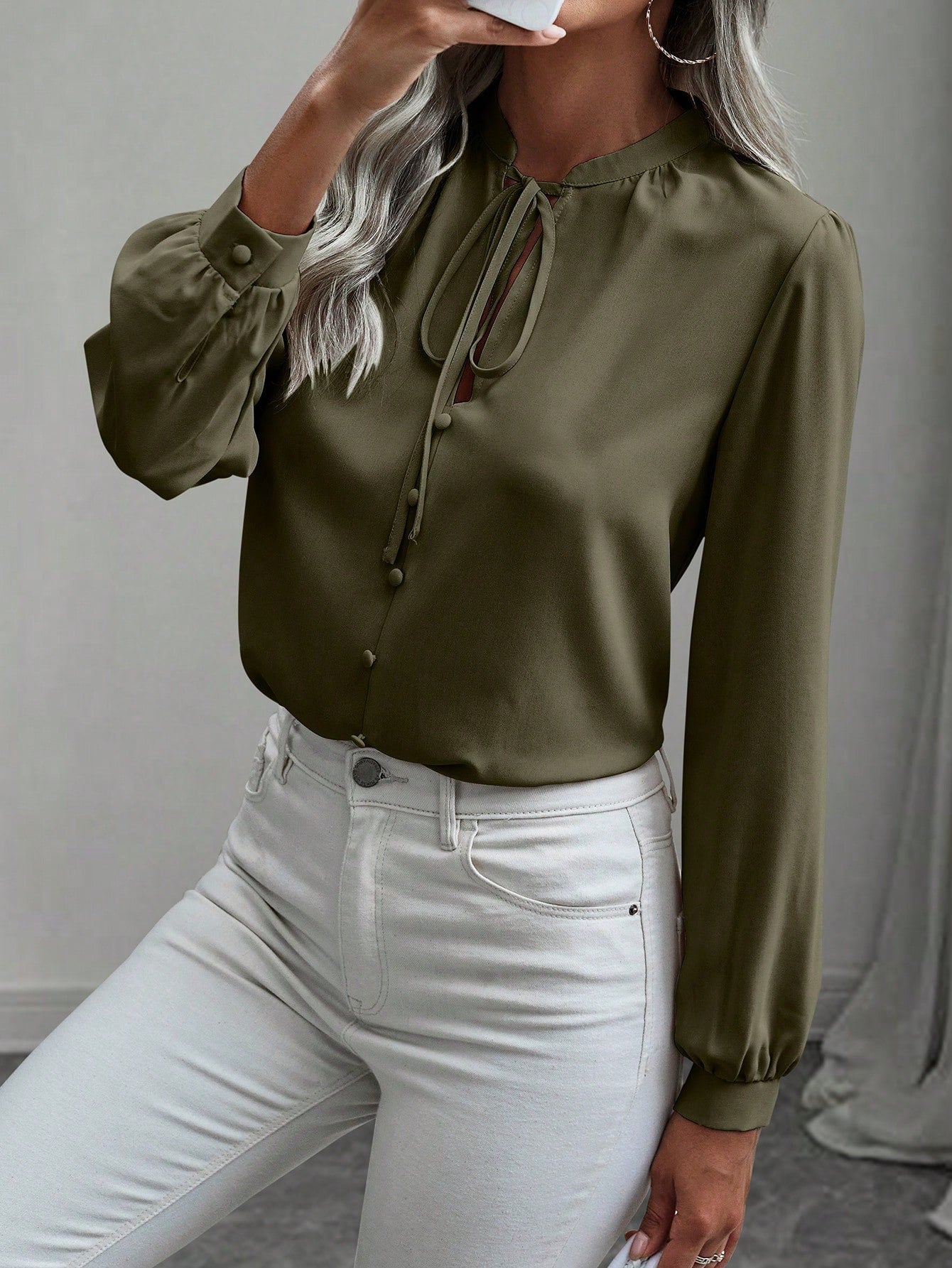 Camisa Bellery De Manga Longa