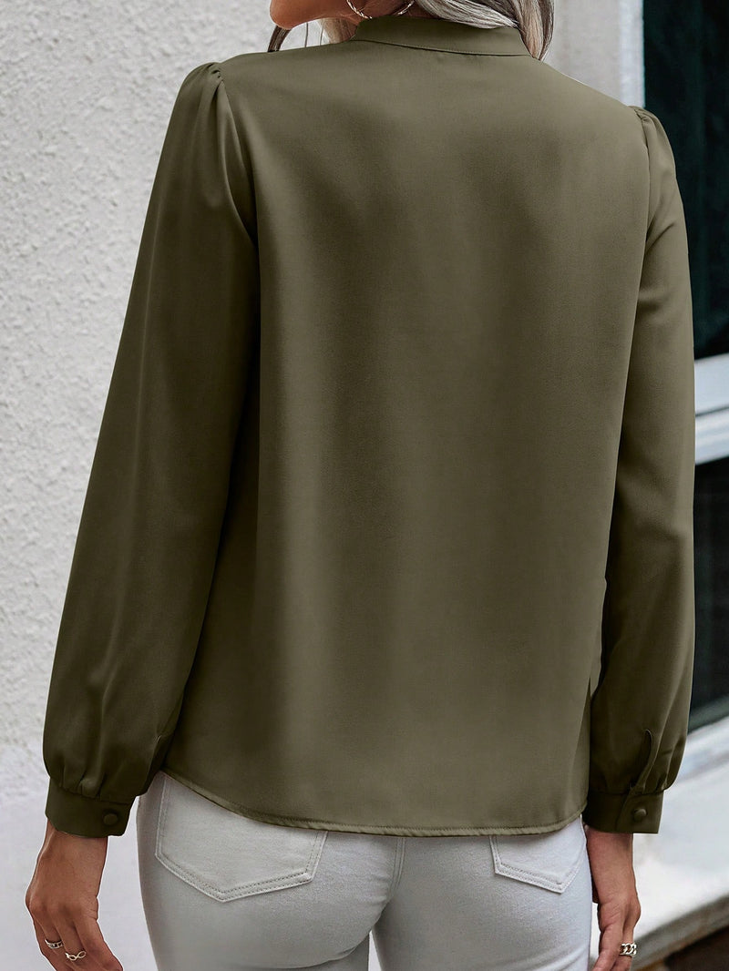 Camisa Bellery De Manga Longa