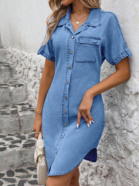 Vestido Jeans Jannine Curve