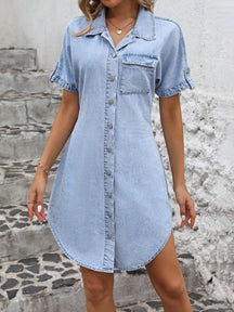 Vestido Jeans Jannine Curve