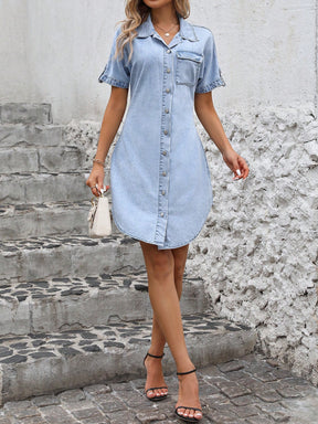 Vestido Jeans Jannine Curve