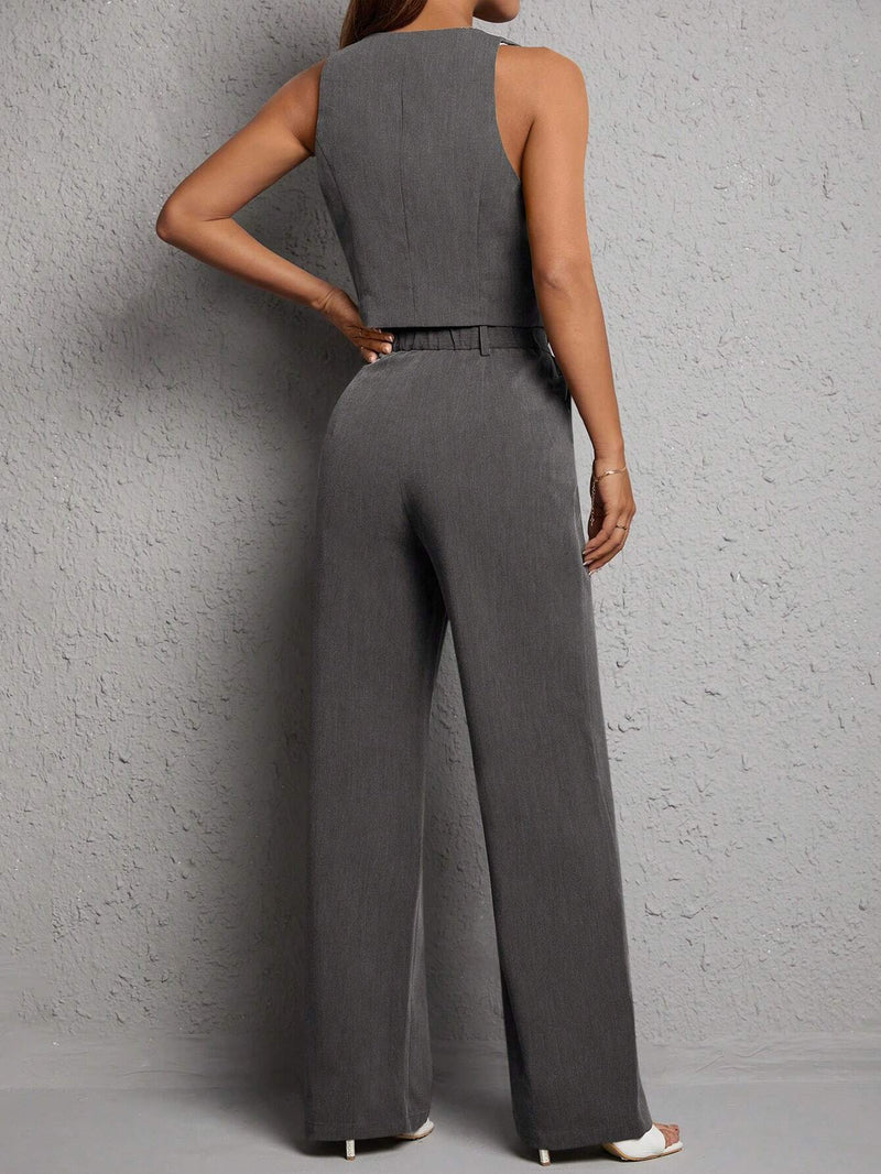 Conjunto Anny Colete E Calça - Tiffani Moda Feminina