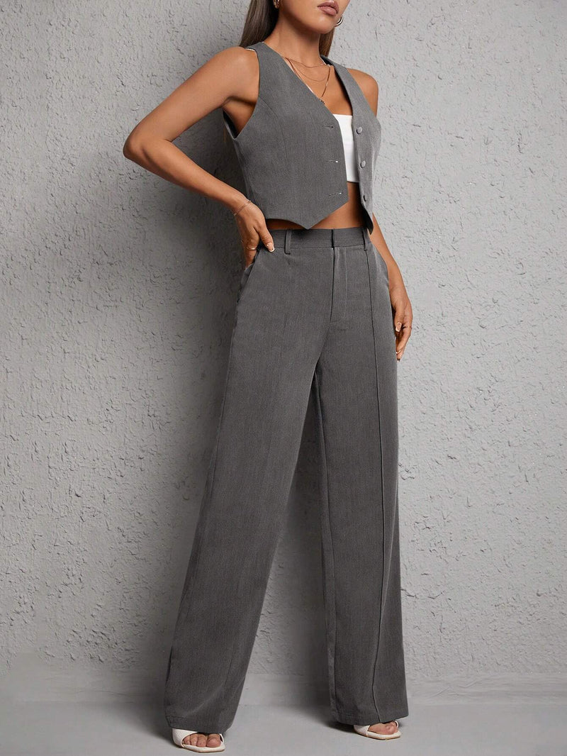 Conjunto Anny Colete E Calça - Tiffani Moda Feminina