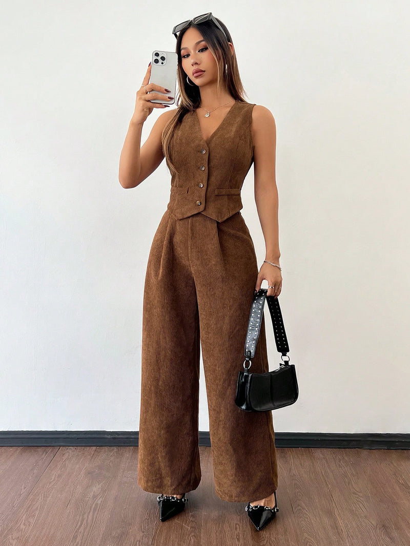 Conjunto Evelyn Alfaiataria de Duas Peças
