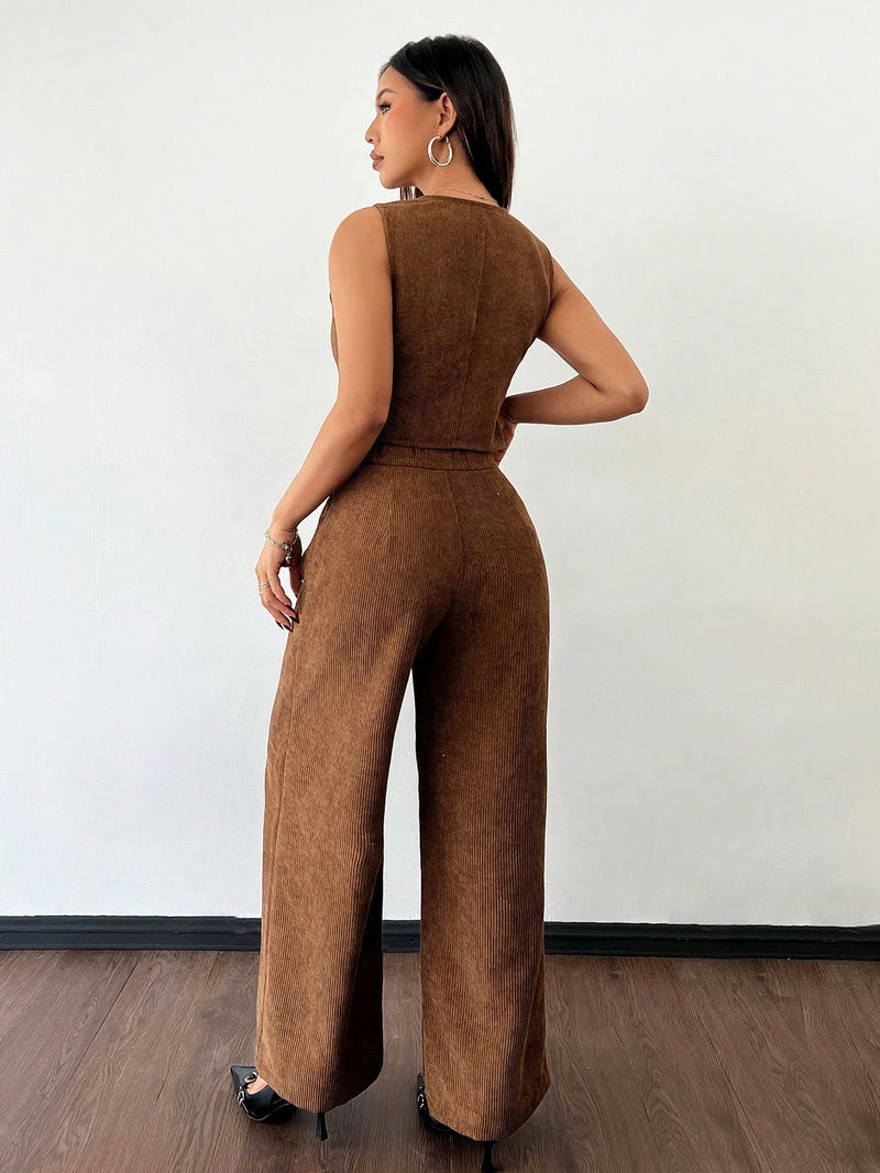 Conjunto Evelyn Alfaiataria de Duas Peças