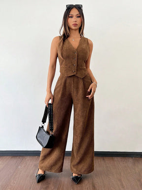 Conjunto Evelyn Alfaiataria de Duas Peças