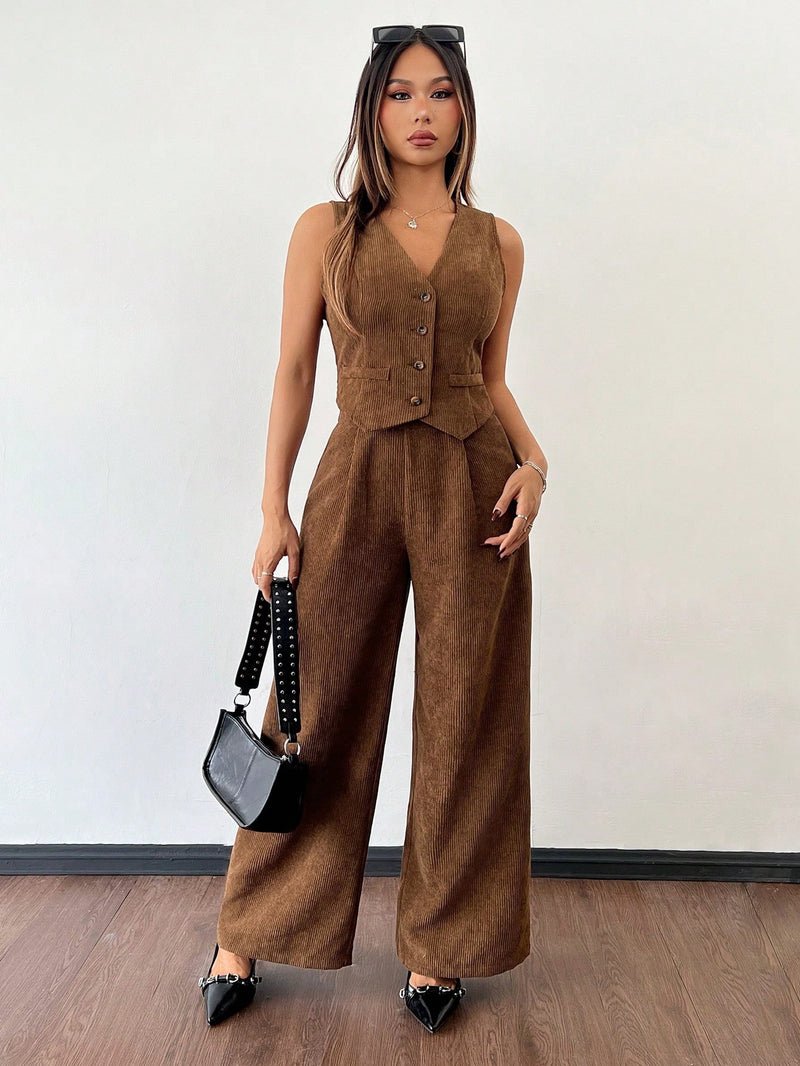 Conjunto Evelyn Alfaiataria de Duas Peças
