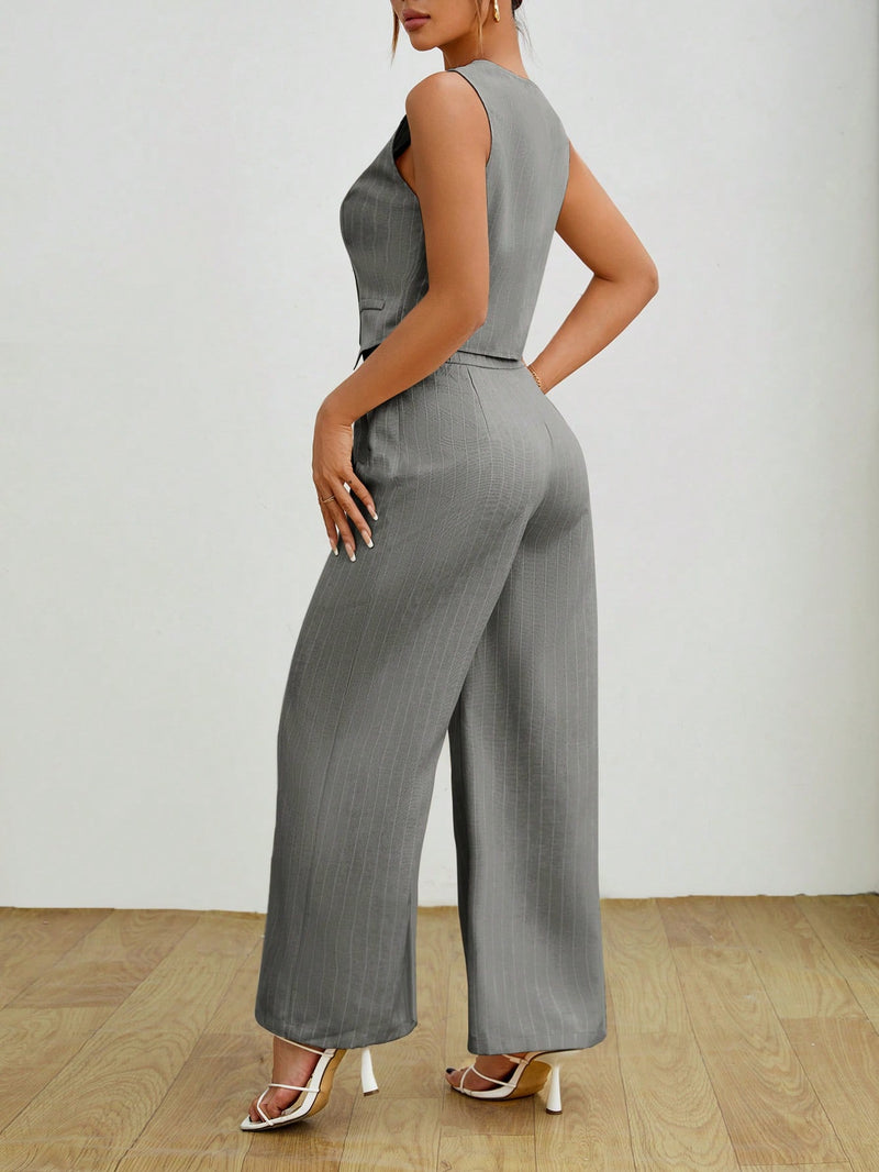 Conjunto Evelyn Alfaiataria de Duas Peças