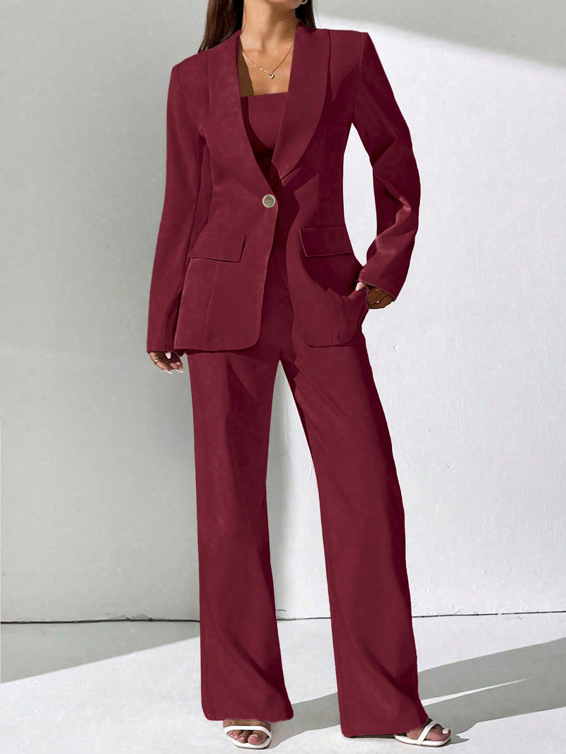 Conjunto de Terno com Três Peças