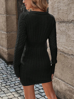 Vestido Essence De Tricô Casual